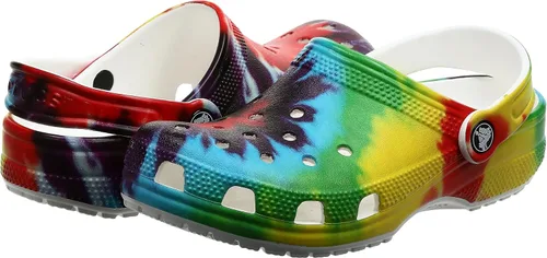 Miniatura 7 de Crocs - Zuecos clásicos de teñido anudado unisex para adultos