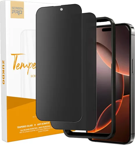 Miniatura 11 de Protector de pantalla de privacidad mate para iPhone 14 Pro Max de 6.7 pulgadas con protector de lente de cámara, cobertura completa, antirreflejos