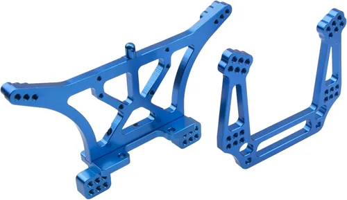 Miniatura 3 de ShareGoo - Soportes de torre de choque delanteros y traseros de metal, parte de actualización de 3638 3639, compatible con Traxxas Slash 2WD Rustler
