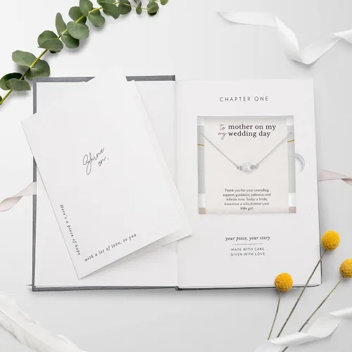 Miniatura 6 de HOPE LOVE SHINE Regalos para la madre del novio, regalos para madre de la novia en el día de la boda de parte de la hija o el hijo, caja de regalo