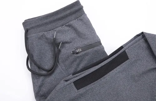 Miniatura 4 de FIRSTGYM Pantalones deportivos para hombre, ajustados, para entrenamiento, entrenamiento, muslo, malla, gimnasio, pantalones deportivos