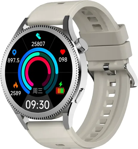 Miniatura 9 de Reloj inteligente con modos deportivos de llamadas, monitor de presión, contador de pasos, monitor de sueño, compatible con llamadas BT, 1.42