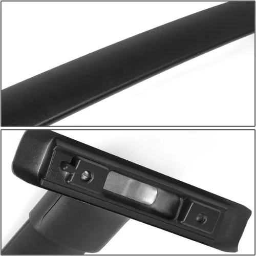 Miniatura 4 de DNA MOTORING PT-ZTL-8072 - Par de barras transversales de aluminio para techo de automóvil, compatibles con Nissan Murano 15-18, color negro