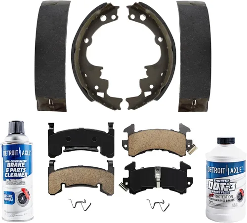 Miniatura 25 de Detroit Axle - Pastillas de Freno para Nissan Altima Sentra 350Z Juke INFINITI G35, Pastillas de Freno Cerámica Delanteras y Traseras Reemplazo