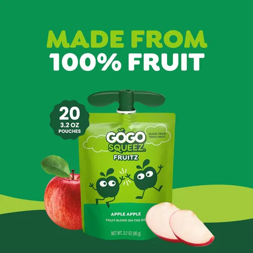 Miniatura 6 de GoGo SqueeZ - Puré de manzana para niños