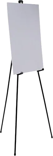 Miniatura 6 de MasterVision Caballete instantáneo, 61.5" de alto, negro, acero, resistente