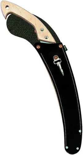 Weaver Leather Vainas de sierra curvadas con parte trasera curvada con broche