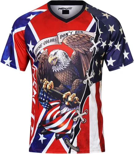 MENUTT Camiseta de ciclismo de montaña para hombre, para motocross, México, MTB Downhill, camisetas para deportes de Rding