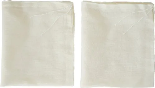 Miniatura 9 de Bolsas de estopilla para colar, reutilizables, coladores de paños de café y queso, bolsa grande de nuez y leche, bolsas de filtro de malla fina
