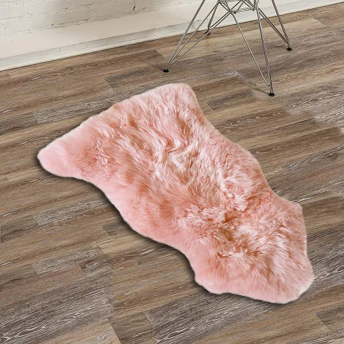 Miniatura 16 de Alfombra de piel de oveja de Nueva Zelanda 100% gruesa, suave y duradera