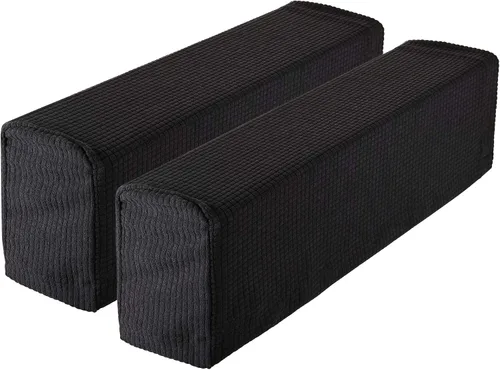 Miniatura 8 de CM Funda antideslizante para reposabrazos de sofá, funda elástica antipolvo para sofá, sillón reclinable, protector de sofá, un par (caqui)