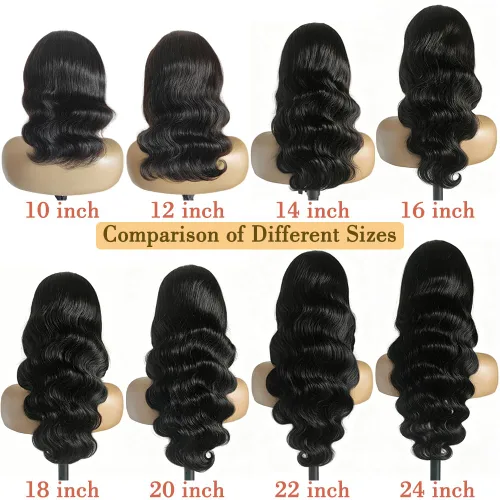 Miniatura 5 de Peluca de cabello humano brasileño ondulado con diadema, pelucas con diadema para mujeres negras, pelucas de cabello humano para llevar y llevar