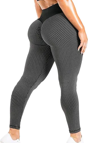 Miniatura 103 de SEASUM - Pantalones de yoga de cintura alta para mujer, con control de abdomen y realce de glúteos, leggings favorecedores para entrenar y correr