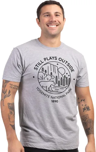 Miniatura 25 de Camiseta de senderismo Still Plays Outside Divertida camiseta para excursionista, camping, campista, al aire libre, hombres y mujeres