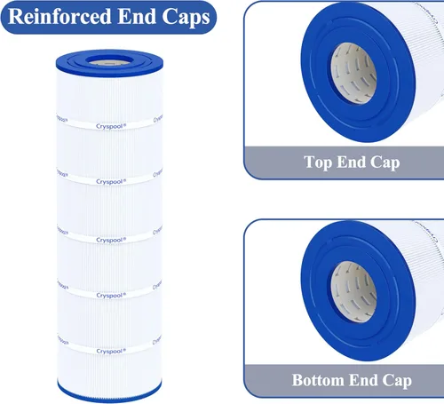 Miniatura 5 de Cryspool® 08060 Filtro compatible con CX1750RE, C1750, C1750E, C1900RE, PA175, C-8417, FC-1294, 817-0175P, cartucho de filtro de piscina de 175 pies