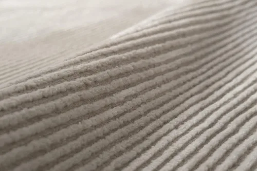Miniatura 6 de Revival Rugs Stripe - Alfombra Corredor Lavable a Máquina para Pasillo y Entrada, 2 pies 7 x 9 pies, 100% Reciclado, Certificado Oeko-TEX, Pelo gris
