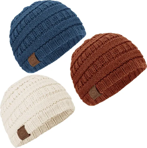 Miniatura 109 de KeaBabies 3-Pack Baby Beanies for Boys, Girls - Stretchy Knit Baby Hats, Cute Newborn