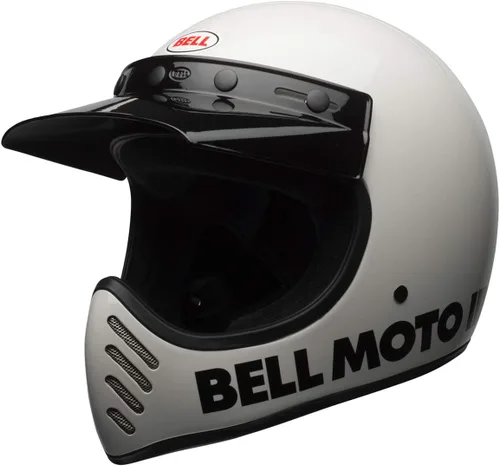 Miniatura 4 de Casco Bell Moto-3, Blanco Clásico, Mediano