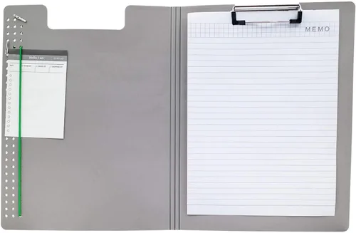Miniatura 2 de ECEIRO Portapapeles plegable, 360 Flip Folio, Padfolio de cierre para enfermeras y uso de oficina, portapapeles cubierto colorido