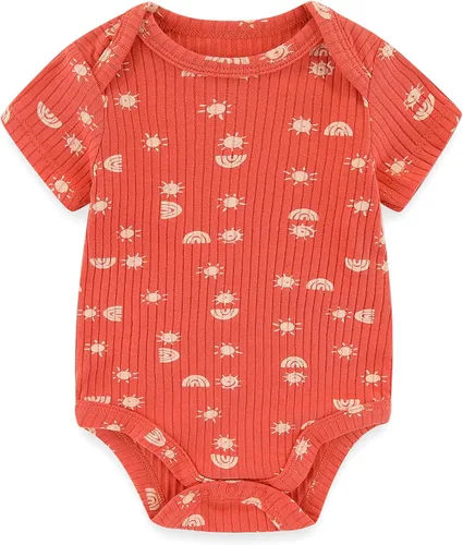 Miniatura 48 de Kiddiezoom Mameluco unisex de algodón de una pieza para bebé recién nacido, 5