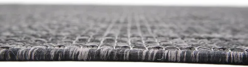 Miniatura 8 de Unique Loom Collection Alfombra de Área Tejido Plano Casual Transicional Sólida Jaspeada para Interiores/Exteriores