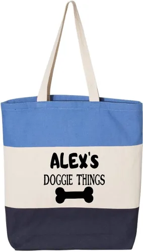 Miniatura 4 de Bolso personalizado de las cosas del perrito, bolso personalizado del perro, regalos de los amantes de los perros, regalo del dueño del perrito