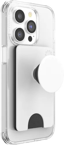 Miniatura 20 de Cartera para teléfono PopSockets con soporte expandible, tarjetero para teléfono - Rosa suave Rosa rubor