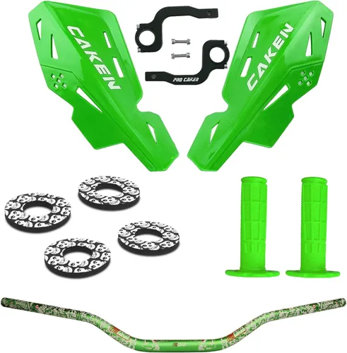 Miniatura 14 de Manillar universal de 28 mm con protectores de manos y kit de soporte CNC para moto de motocross, ATV, scooter para CRF KLX KX LTR TRX SX SXF EXC