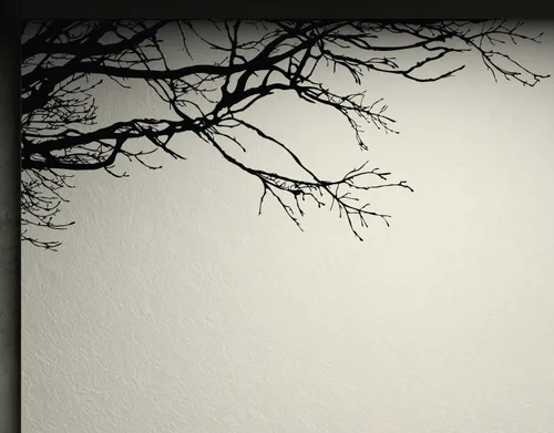 Miniatura 2 de Adhesivo decorativo para pared de árbol grande, ramas negras semi-brillantes, (21 x 50 pulgadas) de izquierda a derecha. Extraíble, no necesita