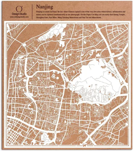 Miniatura 91 de O3 Design Studio Aberdeen - Mapa de papel cortado en papel blanco de 12 x 12 pulgadas