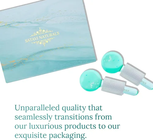 Miniatura 4 de Globos de hielo de belleza (resistentes al calor y seguros para el congelador) Herramientas faciales de lujo para piel radiante, mejora
