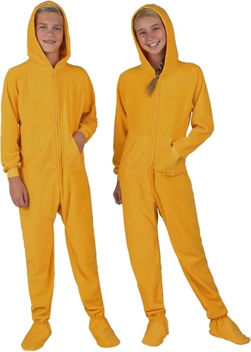 Miniatura 4 de Footed Pajamas - Mameluco familiar con capucha a juego Suéteres de una pieza para niños, niñas, hombres, mujeres y mascotas Unisex
