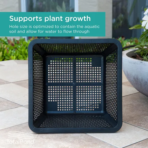 Miniatura 4 de TotalPond Cesta para plantas acuáticas, 10 pulgadas Paquete de 2