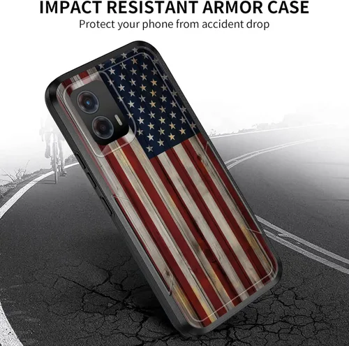 Miniatura 3 de Funda para Moto G 5G 2023, [probada en caídas de grado militar], resistente, resistente, resistente, a prueba de golpes, funda protectora