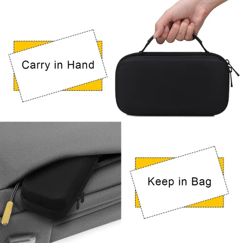 Miniatura 6 de BOVKE Funda de viaje de repuesto para Halo Bolt Air 58830mWh, kit de arranque de emergencia portátil con bomba de neumáticos, cargador de coche