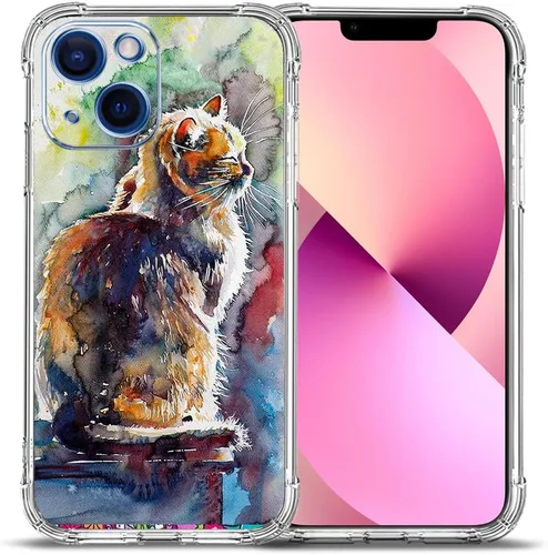 Miniatura 20 de Funda para iPhone 13 Pro Max, protección contra caídas de flores de mariposa azul, rosa, a prueba de golpes, carcasa protectora de cuerpo completo