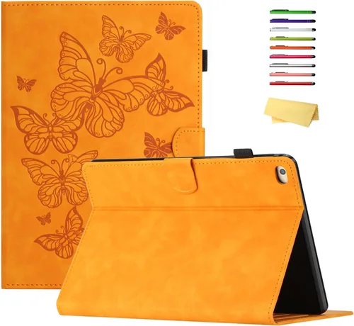 Miniatura 16 de Funda para iPad de 6ª/5ª generación de 9.7 pulgadas 2018/2017, para iPad Air 2/Air 1 con soporte, soporte para lápices, bolsillo