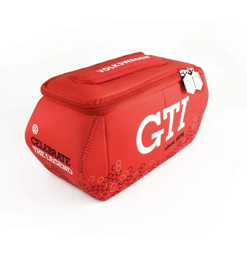 Miniatura 7 de BRISA VW Collection - Volkswagen Bolsa universal de neopreno para maquillaje, cosméticos, artículos de tocador para farmacia, viaje, en diseño GTI