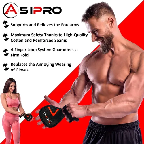 Miniatura 6 de Lifting Grips for Weight Lifting Alternative to Workout Gloves Women & Men Gift Gym Hand Grips Gym Grips Men & Women No Sweaty Gym Workout Gloves