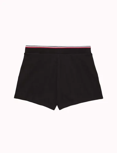 Miniatura 2 de Tommy Hilfiger Pantalones cortos de cintura alta adaptables para mujer con trabillas para dominar