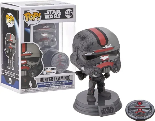 Miniatura 11 de Funko Pop! Star Wars: A Través de la Galaxia - Crosshair con Pin, Exclusivo de Amazon