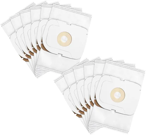 Tondiamo Paquete de 12 bolsas para aspiradora compatibles con Aerus Lux Guardian Platinum Canister Cleaner Style P Bolsas de aspiradora, filtro de