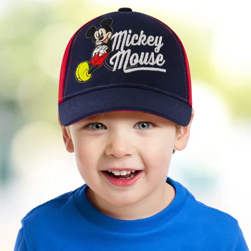 Miniatura 2 de Disney Boys Baseball Cap Mickey Mouse Adjustable Toddler Hat Ages 2-4 Or Boy Hats for Kids Ages 4-7
