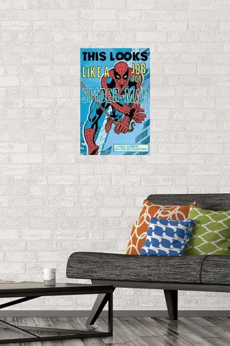 Miniatura 2 de Trends International Marvel Comics Spider-Man - Parece un póster de pared de trabajo Versión premium sin marco