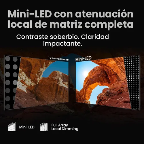 Miniatura 5 de Hisense 75" QD7 Mini-LED 4K Smart Fire TV - QLED, 144Hz, HDR10+, Dolby Vision/Atmos, modo de juego Pro, Alexa incorporado (75QD7QF)