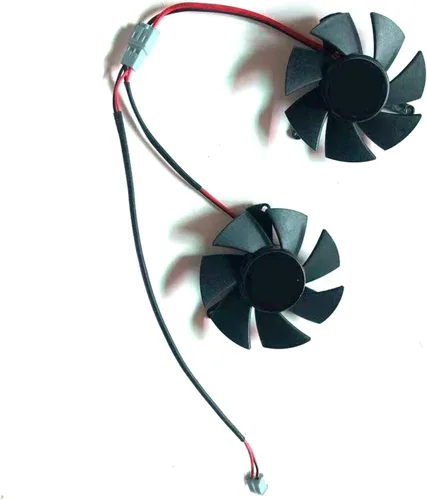Miniatura 5 de REMSEY Ventilador de GPU GeForce GTX 1650 GTX1050 de 1.811 in, 2 pines, compatible con ZOTAC GTX 1050Ti-4GD5 Mini Gaming GTX 1650 de perfil bajo