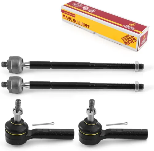 Miniatura 65 de Metrix Premium Chassis Parts - Juego de 4 barras de acoplamiento interior y exterior para Audi A3 15-16, Seat Leon 06-20 (México), 09-17 Volkswagen
