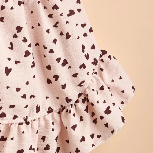Miniatura 6 de Generic Vestido para perro con estampado de corazón rosa, talla XS, lindo vestido para perro, falda tutú para cachorro, chihuahua, cumpleaños