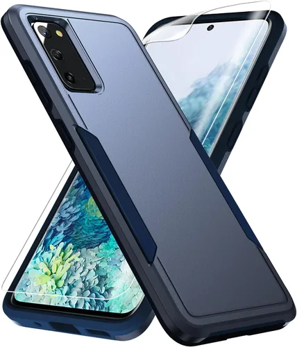 Miniatura 10 de para Galaxy S20 Funda, con protector de pantalla [Probada a caídas de grado militar] Funda protectora resistente y dura para Samsung Galaxy S20