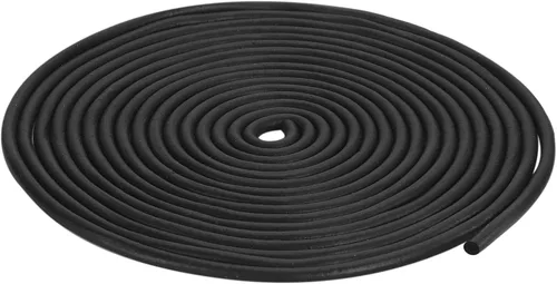 Miniatura 25 de uxcell Tira de sellado de goma de espuma, 0.197 in (13/64 pulgadas) de diámetro, 23.0 ft (22.96 pies) de caucho EPDM redondo largo para juntas